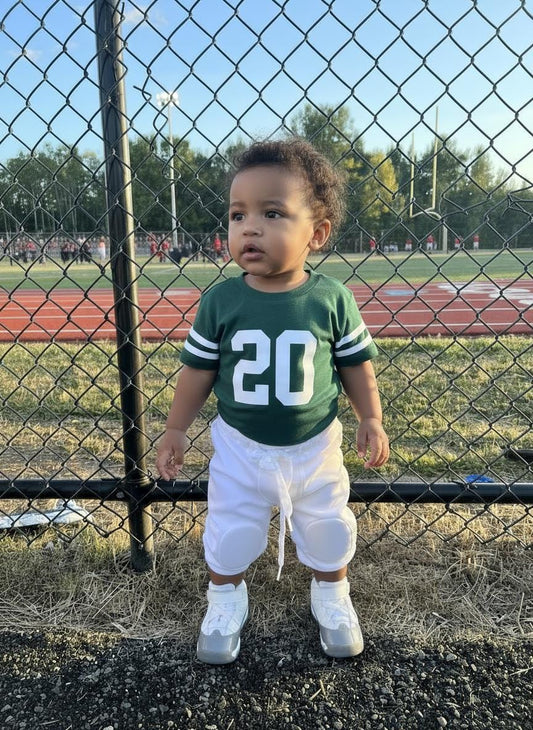 Childs Football Jersey with pants Personalized Toddler Football Jersey football outfit for Halloween costume gift for sports fans
