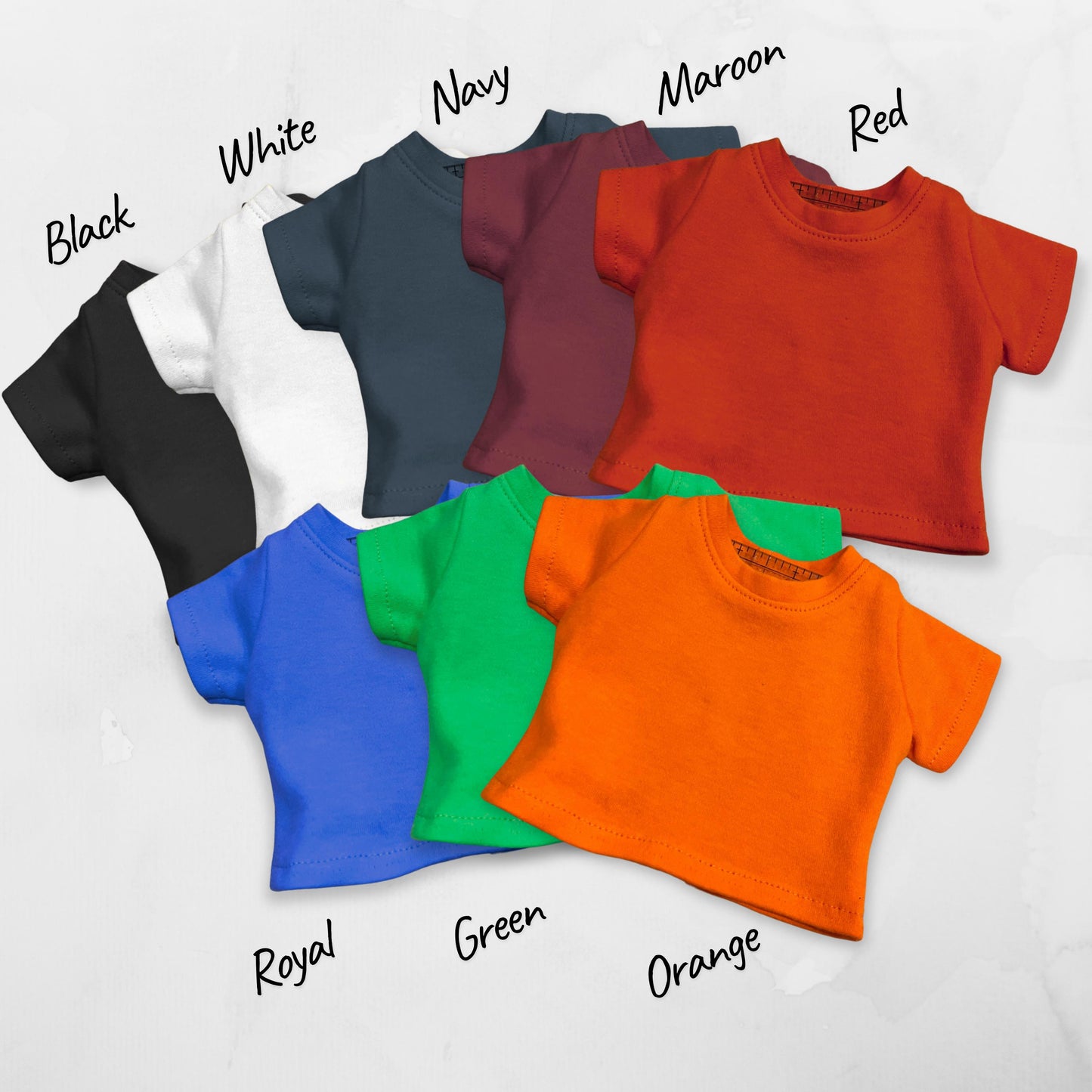 Custom Doll T-Shirt fits American Girl Dolls and other 18 inch dolls.