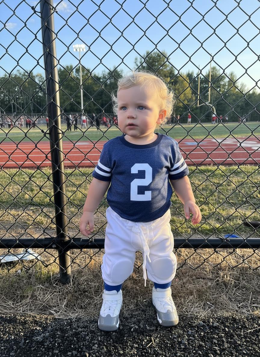 Childs Football Jersey with pants Personalized Toddler Football Jersey football outfit for Halloween costume gift for sports fans