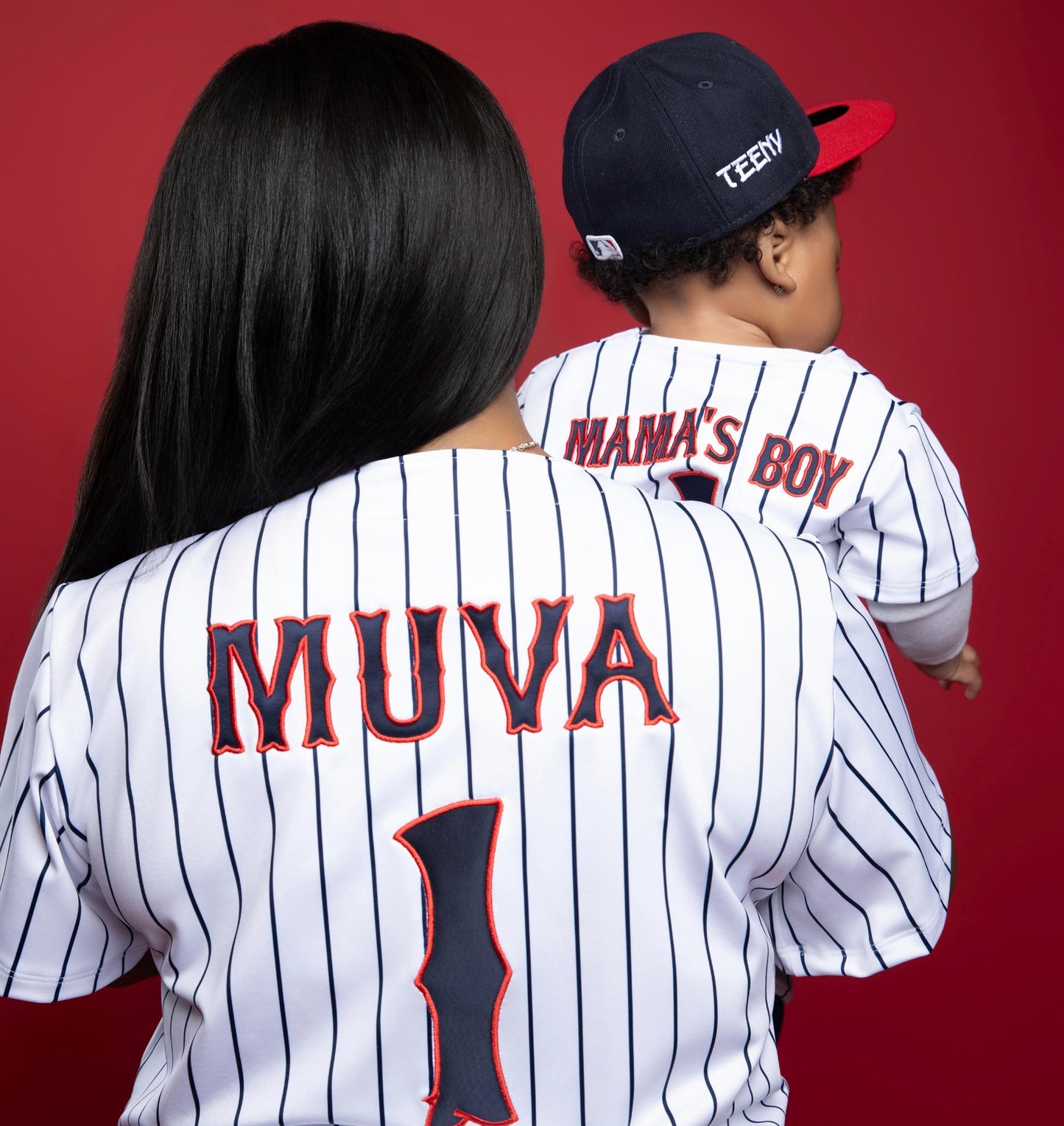 Personalized Family Baseball Jerseys Matching Mom Dad & Baby Outfit for Pregnancy Announcement Baseball Themed Photo Shoot Outfits