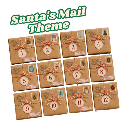 12 Day Doll Advent Calendar for 18 Inch Dolls Christmas Countdown Gift for Girls Fits American Girl Doll Clothes & Accessories Gift