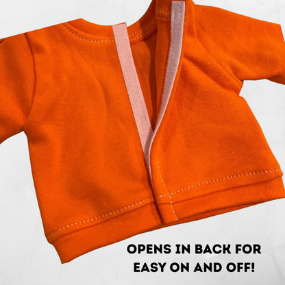 18 inch doll Crewneck FITS American Girl and Bitty Baby Perfect gift for young girls and doll lovers alike