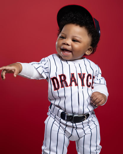 Personalized Family Baseball Jerseys Matching Mom Dad & Baby Outfit for Pregnancy Announcement Baseball Themed Photo Shoot Outfits